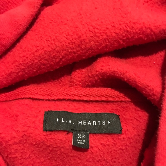 Red “Paris” Hoodie from PacSun! - Picture 3 of 3